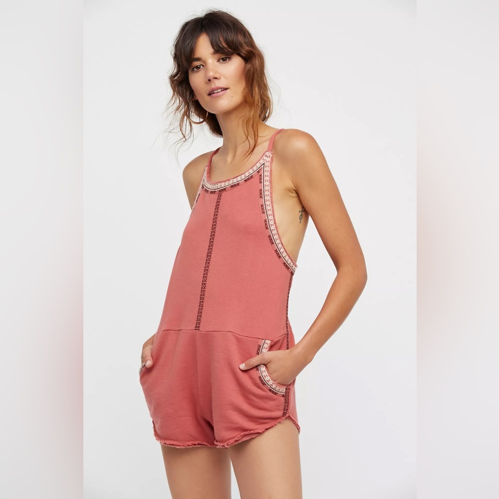 FREE PEOPLE | One Lou Playsuit